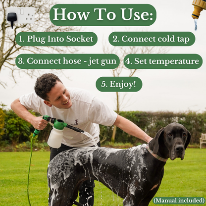 PetJet Plug In Warm Shower Mini™ - 3 kW