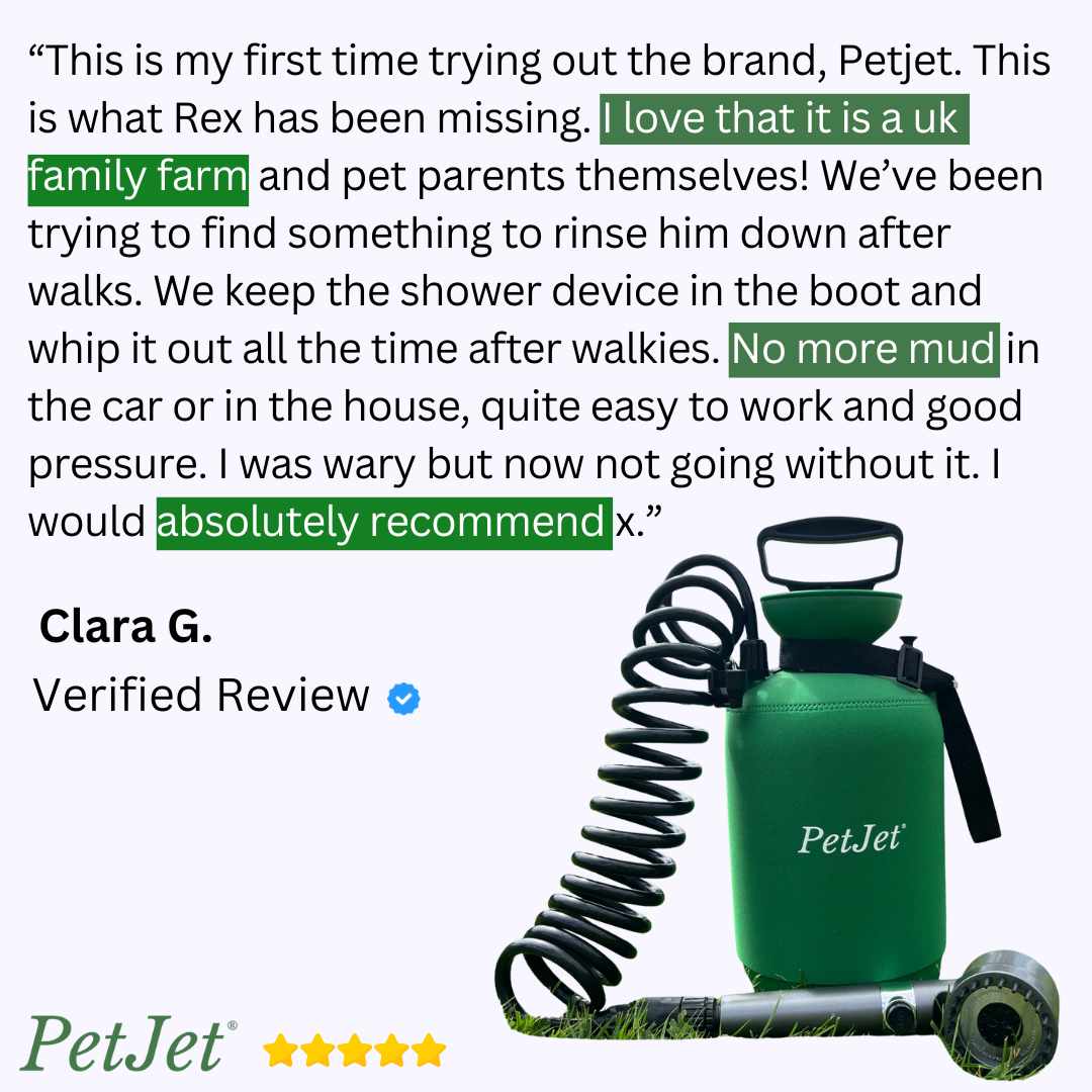 PetJet 5 Liter tragbarer Warmwassertank für Duschen