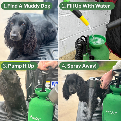 PetJet 5 Liter tragbarer Warmwassertank für Duschen