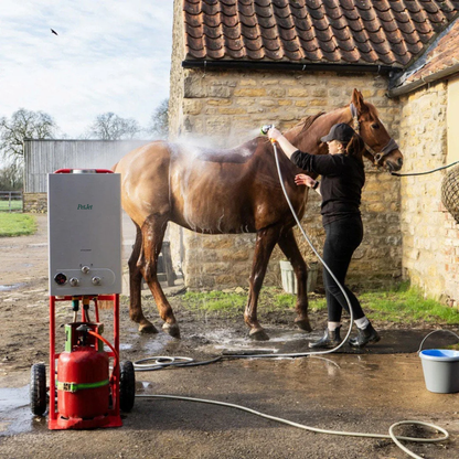 PetJet Gas Horse Tragbare Warmwasserdusche | 18 l