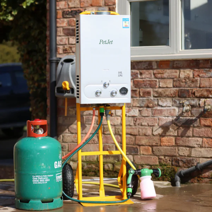 PetJet Gas Horse Tragbare Warmwasserdusche | 18 l