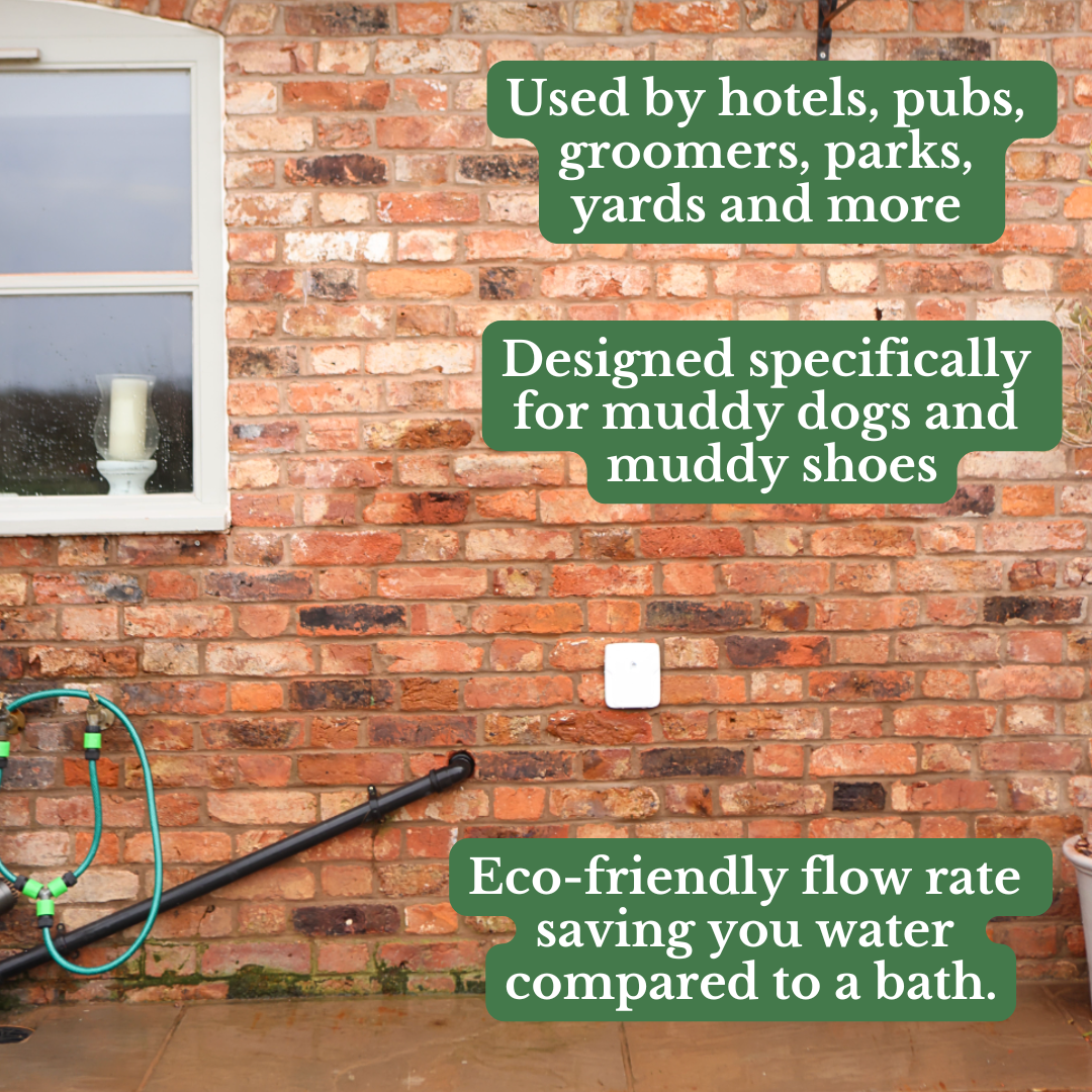 PetJet Outdoor-Wanddusche für Zuhause