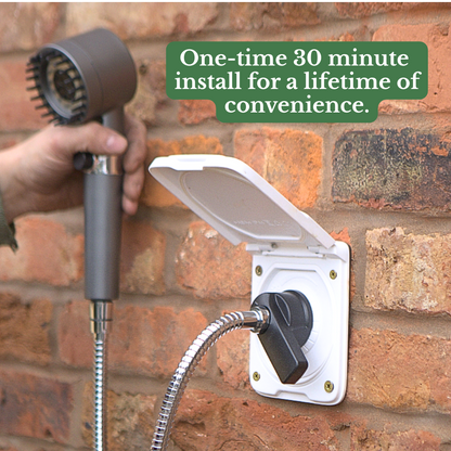 PetJet Outdoor-Wanddusche für Zuhause